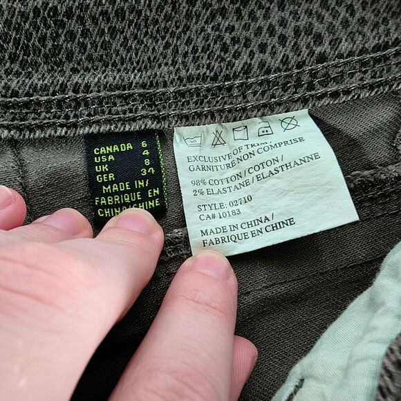 Low Rise Snake Print Bootcut Skinny Jeans - Picture 7 of 12